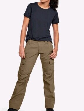 Under Armour Womens Tactical Patrol Pants 1254097-220 Size 10